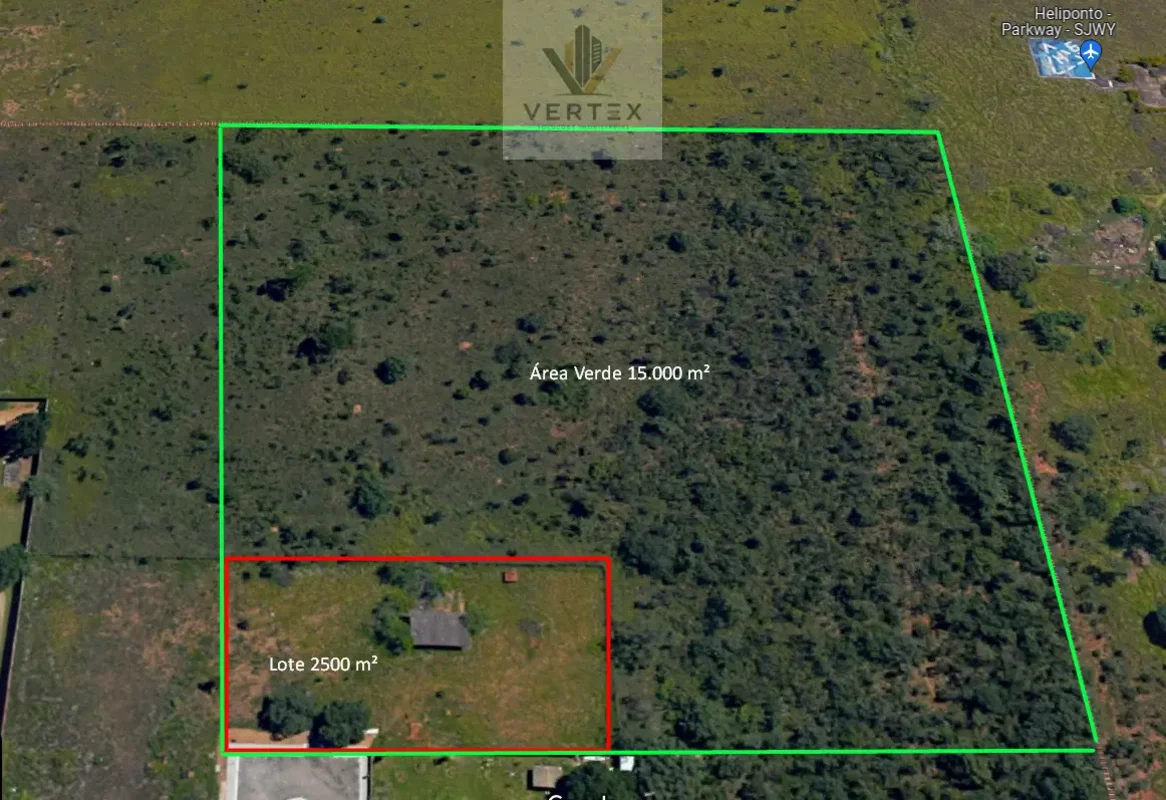 MARAVILHOSO LOTE NA QUADRA 12 DO PARK WAYUma oportunidade rara e diferenciada pa...