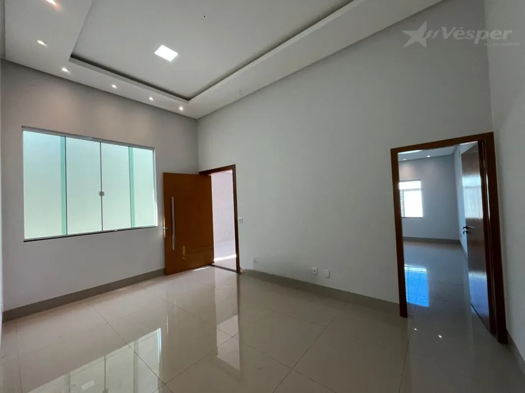Casa Nova com 136m² de área construída, 3 Quartos sendo 1 suíte no Jardim Luz, e...
