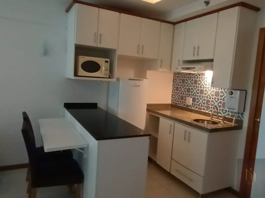 FLAT HOTEL BIARRITZ – DIVIDIDO (COPA/SALA,1 QUARTO, SALA, VARANDA) GARAGEM ROTAT...