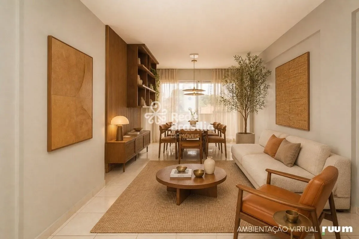 QN 414 | Apartamento com 3 Quartos, Suíte e Varanda | Samambaia Este imóvel reún...