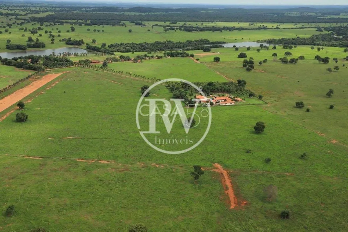 Fazenda em Próximo a Mundo Novo, GO 438 alqu. planaTopografia: Plana, com dupla ...