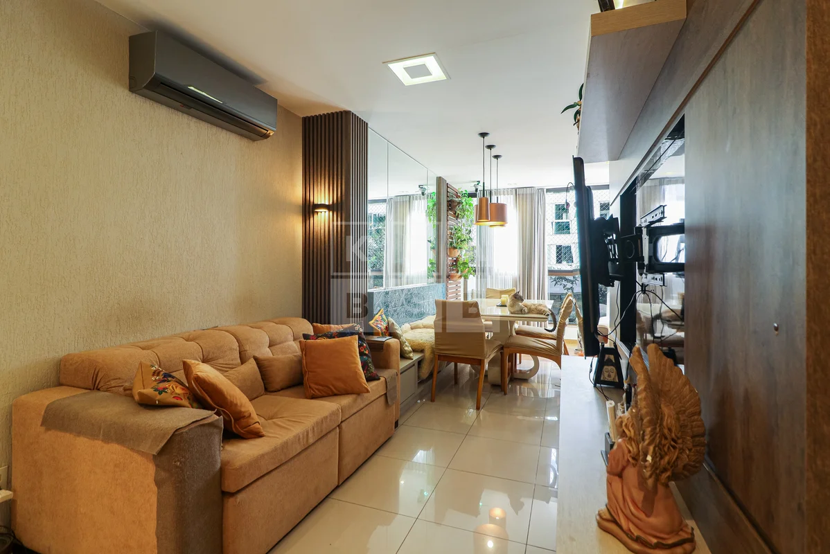 Apartamento RARO com 2 quartos sendo 2 suítes!Com 75m2LavaboCozinha integradaMar...