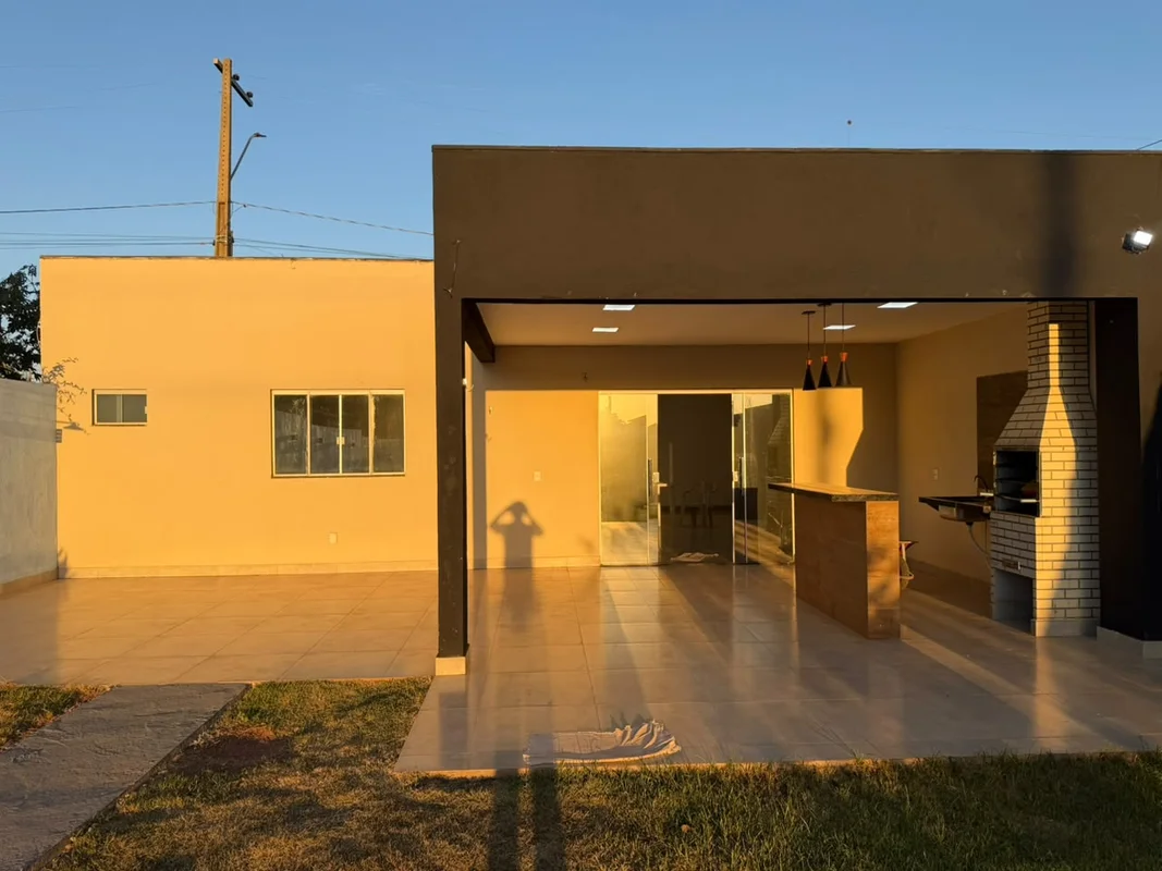 Casa ponte alta norte Rua sabia asfaltada Condomínio fechado, já com bloquetes C...