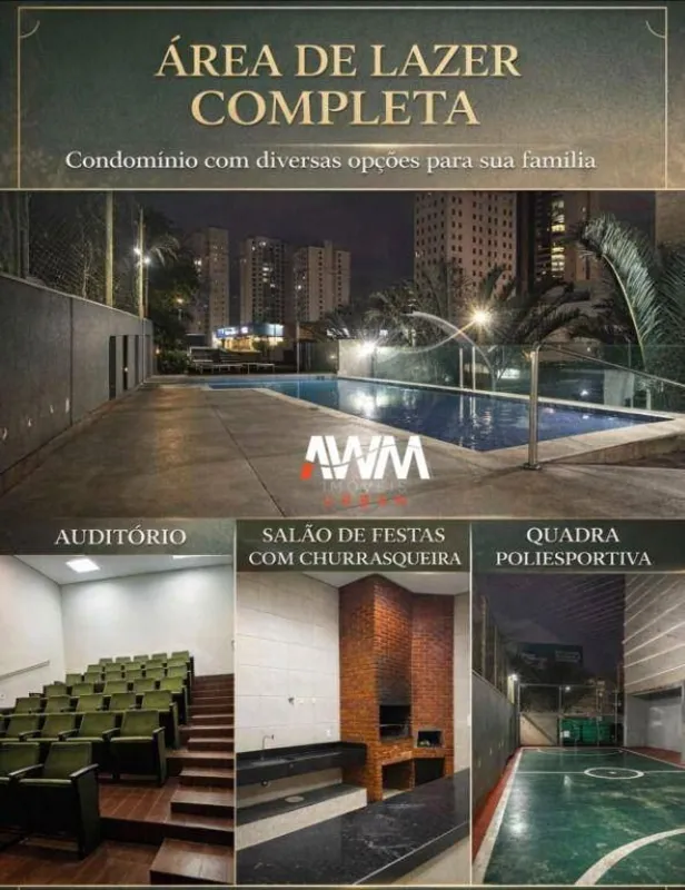 Apartamento excelente com localização privilegiada, farmácias, padarias, academi...