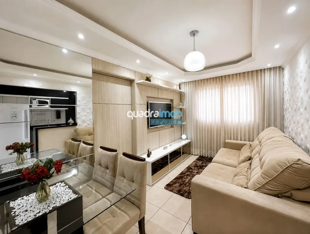 EXCELENTE APARTAMENTO MOBILIADO NO TOP LIFE LONG BEACH, EM TAGUATINGA, COM 50M²,...