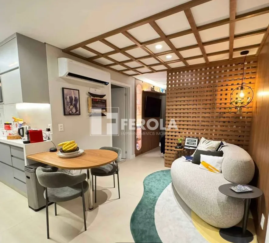 TOTALMENTE MOBILIADO! É ENTRAR E MORAR. . Imóvel de 37,90 m2 sofisticado, TOTALM...