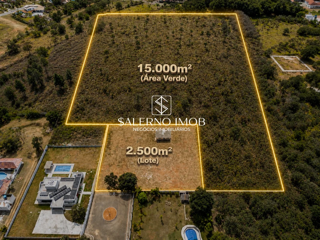 Salerno Imob apresenta:LOTE EXCLUSIVO À VENDA NO PARK WAY QUADRA 12R$ 1.200.000,...