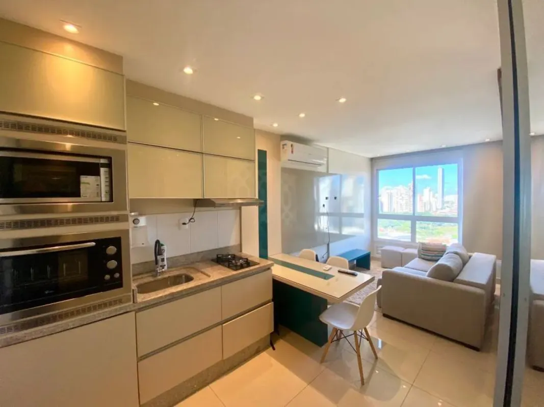 Apartamento para alugar no Setor Bueno, Goiânia – Ref. 8VTVH4. Área de 34 m², 1 ...