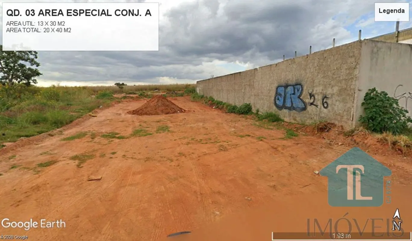 LOTE AREA DE IPTU 390,00 M2, AREA TOTAL 800 M2, TERRENO PLANO, LIMPO, ESQUINACOR...