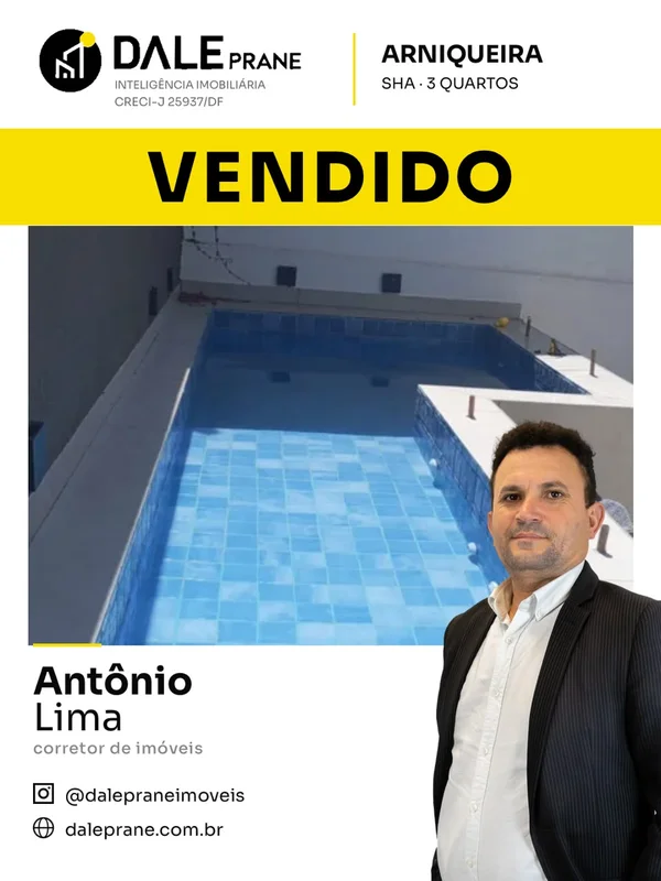 DALE VENDE ESPETACULAR CASA EM ARNIQUEIRAS – CONDOMÍNIO FECHADO com 4 anos de gr...