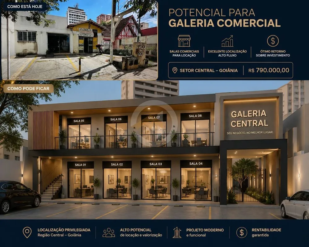 SALA COMERCIAL / TERRENO SETOR CENTRAL SEGUE FOTO DE CAPA ILUSTRATIVA SO PARA TE...
