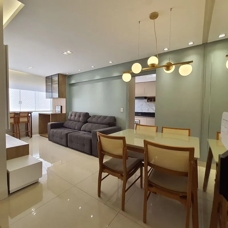 Ed Goyazes. Lindo apartamento mobiliadoArmários planejados de alto padrão2/4, se...