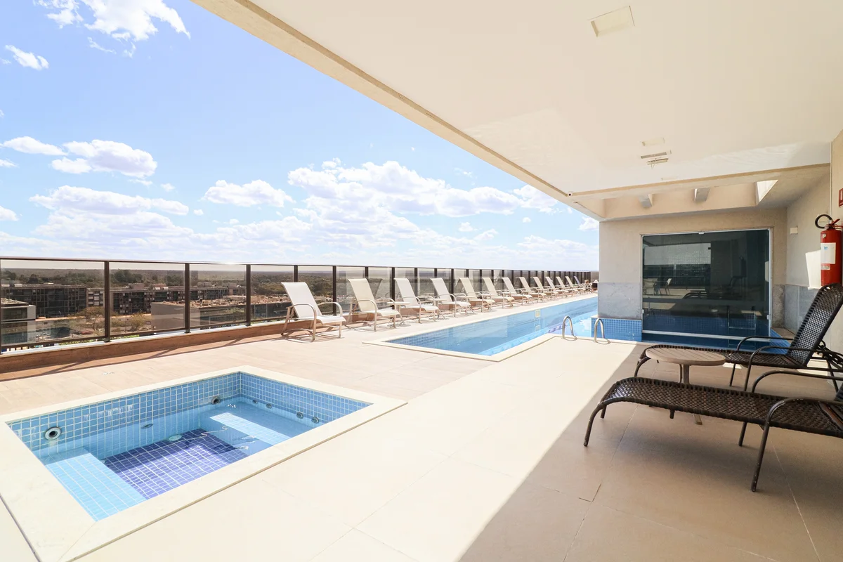 Apartamento 1 quarto | 39 m² | Andar alto | Vista livre | Porteira fechadaAparta...