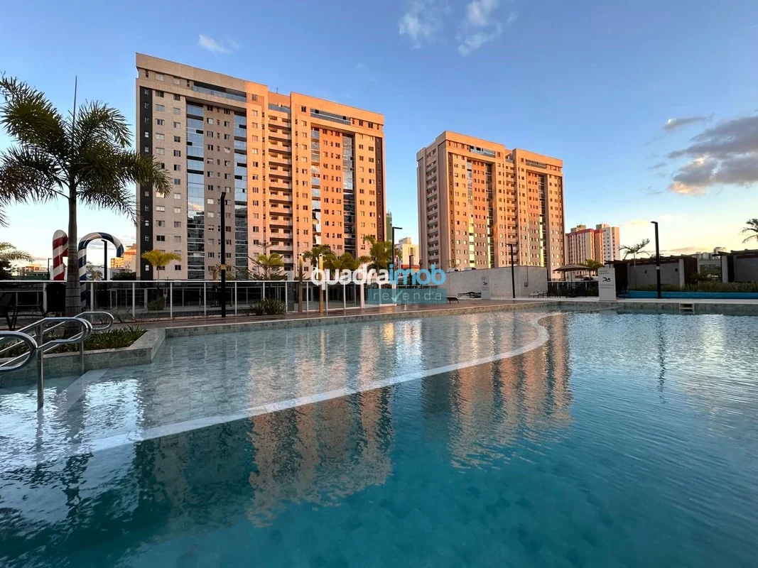 EXCELENTE APARTAMENTO EM ÁGUAS CLARAS, COM 63M², 2 QUARTOS, SUÍTE, VARANDA COM V...