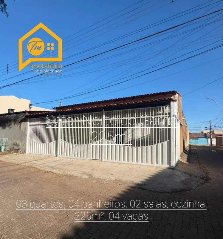 Excelente casa no Setor Norte do Gama – Aceita financiamentoConforto, espaço e e...