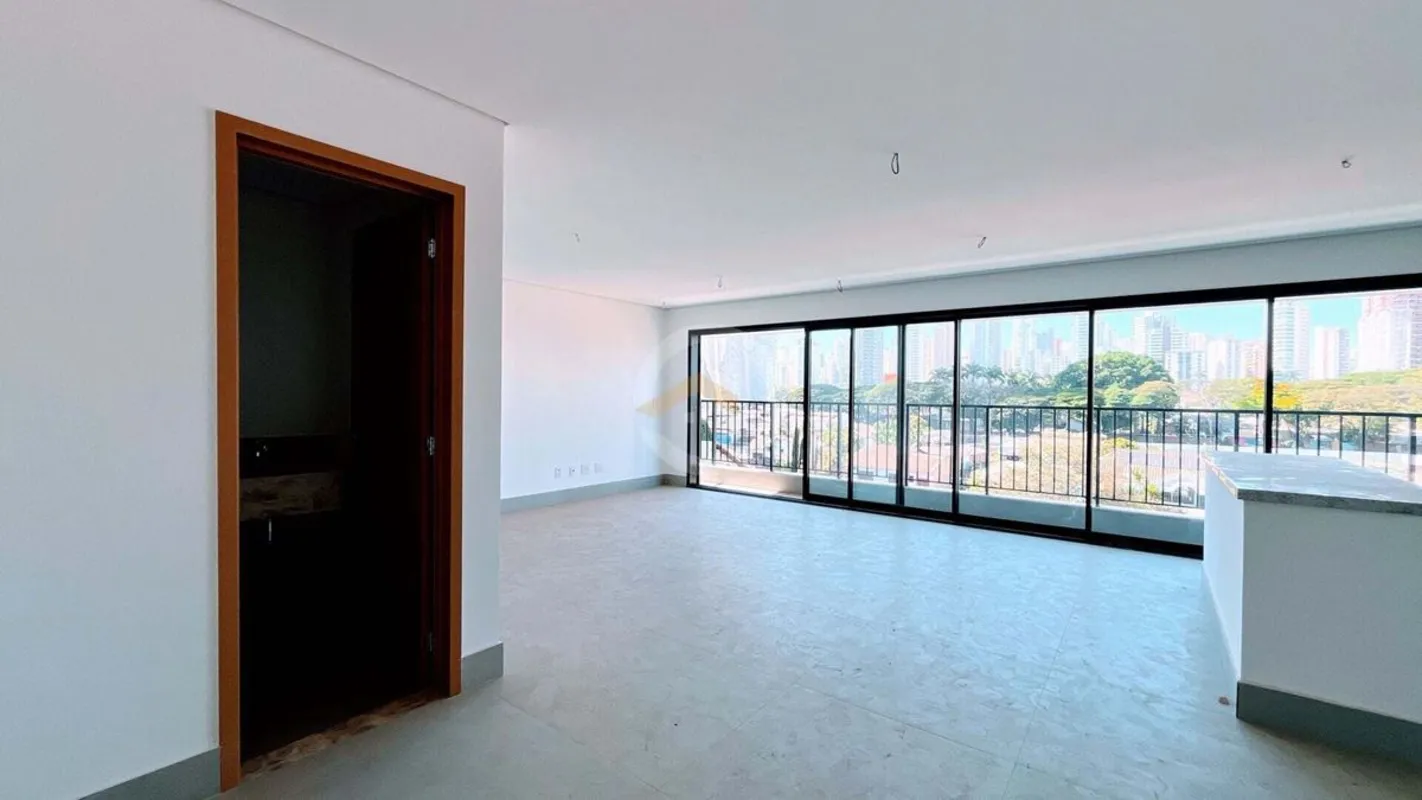 Apartamento com 3 quartos suítes, 134M², living integrado à varanda e cozinha, c...