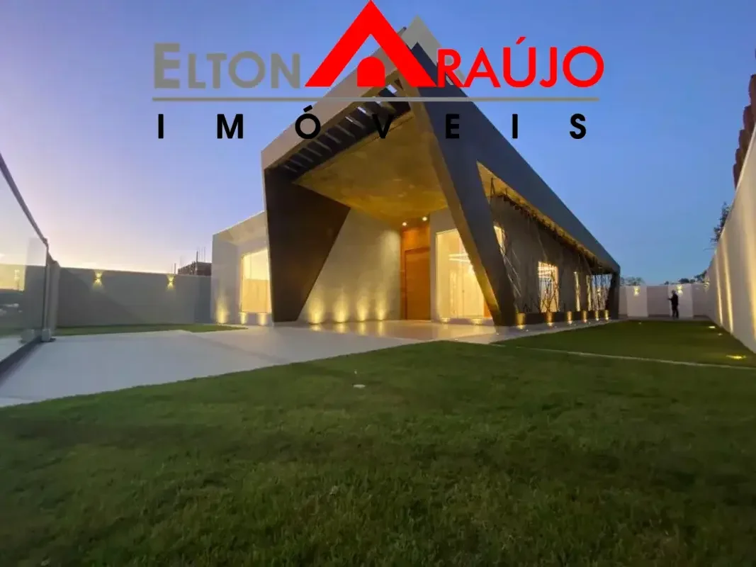 BELISSIMA CASA COM UM DESING FUTURISTA!Construida em um dos melhores condomínio ...