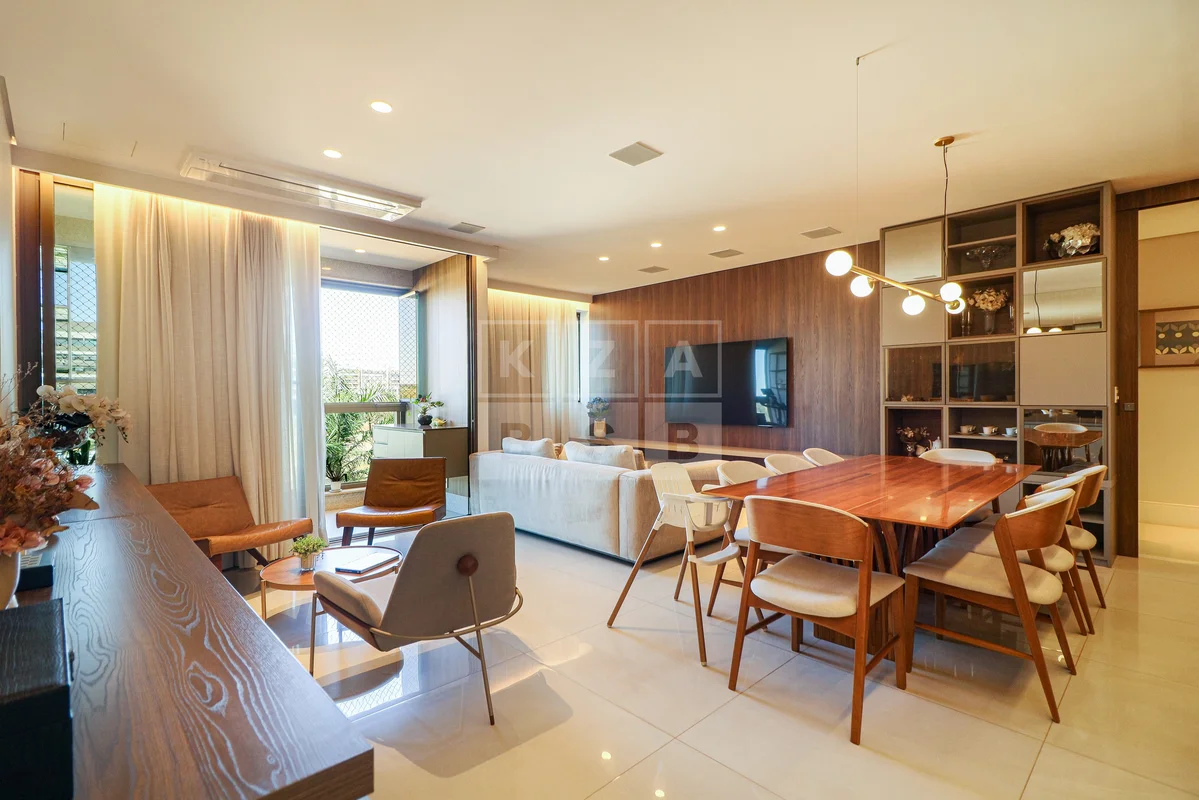 Apartamento 4 quartos transformado em 3 suítes | 164 m² | Noroeste | Porteira fe...