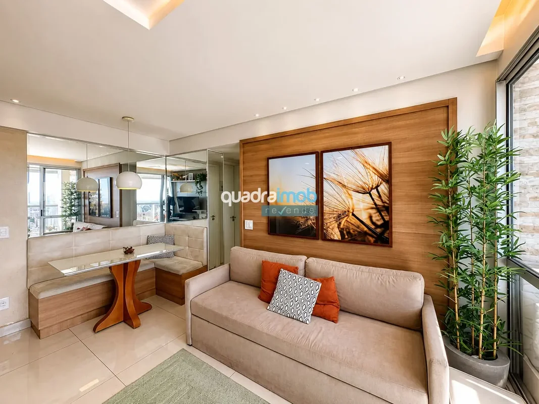 EXCELENTE APARTAMENTO REFORMADO EM ÁGUAS CLARAS, COM 61,8M², 2 QUARTOS, SUÍTE, N...