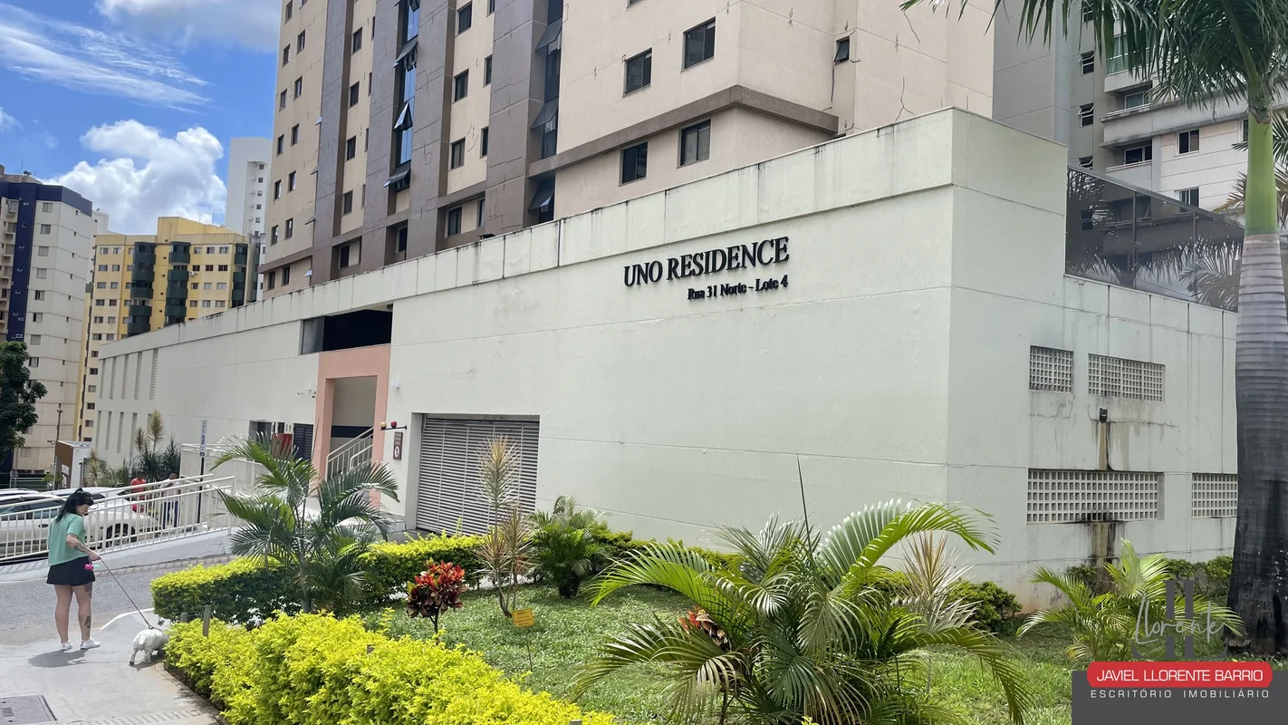 UNO RESIDENCE - ÁGUAS CLARASKitnet com vaga de garagem - 1 quarto com 32 m2 de á...