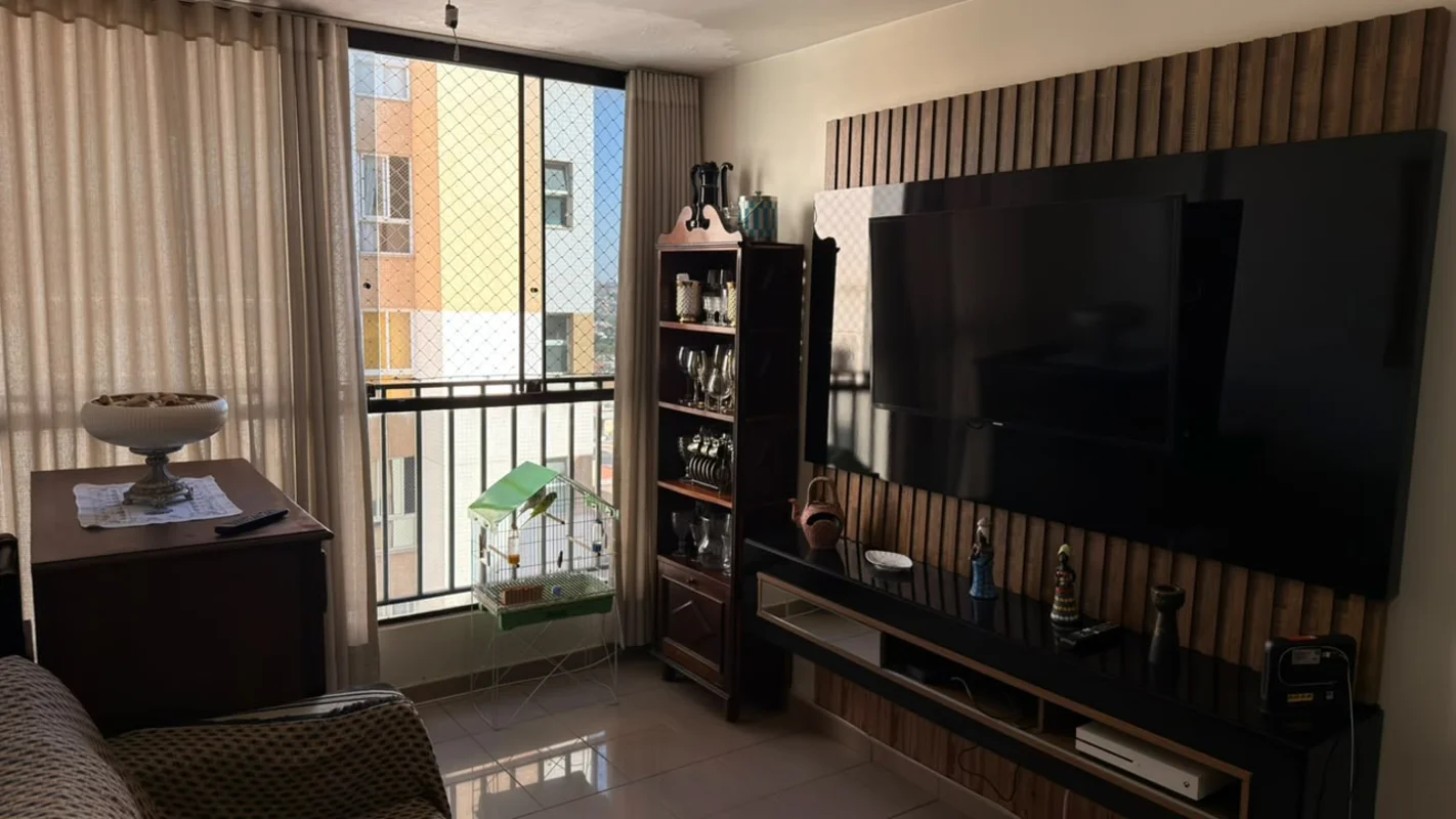 Apartamento 2 Quartos com 80m², Vista Livre e Vaga Coberta em Taguatinga NorteEx...
