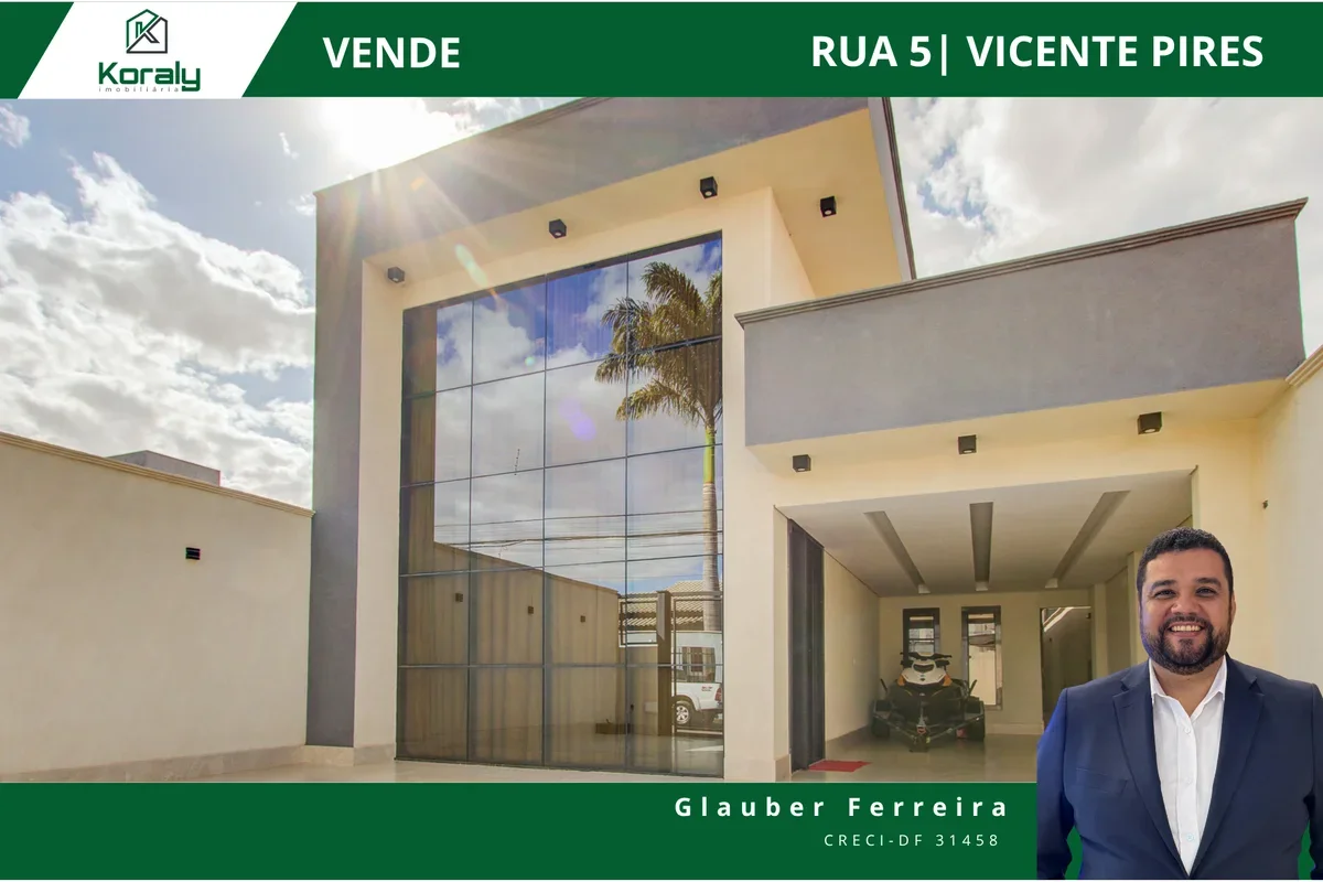 Características do imóvel: - Terreno com 450 m² - Área construída de 345 m² - 5 ...