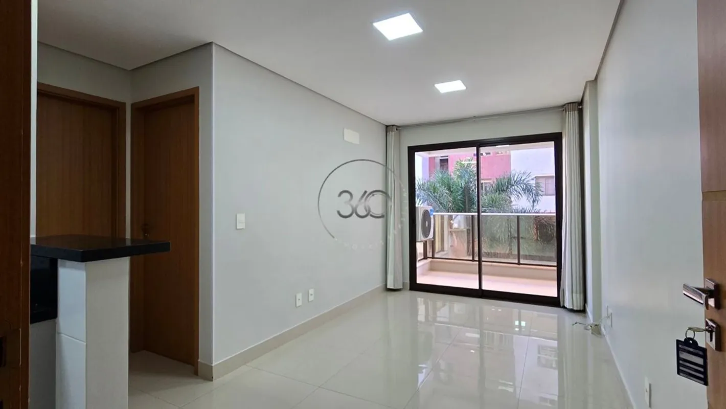 Lindo apartamento de 01 quarto com 38,57m² com 01 vaga de garagem coberta Compos...