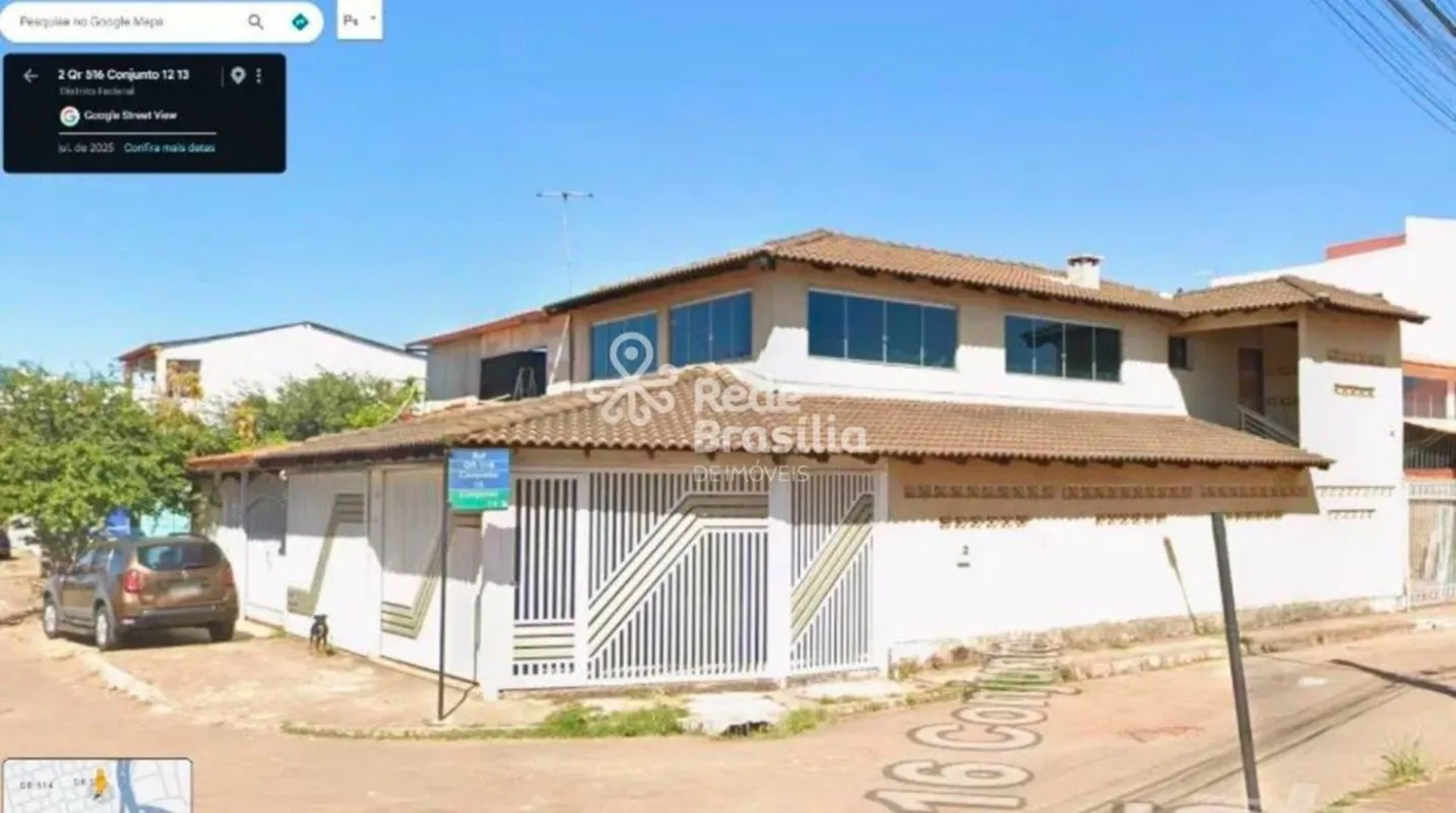 QR 516 | Casa - 3 Quartos - Churrasqueira - Armários Planejados - Aceita financi...
