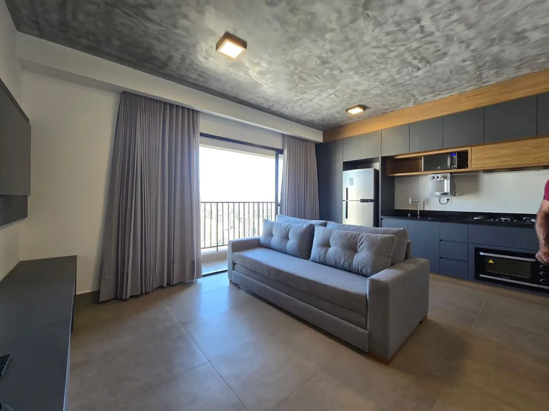 Apartamento todo mobiliado no ID Vida Urbanacom 2 suítes andar alto com 2 vaga d...