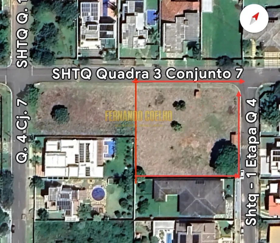Lote à venda no Setor Habitacional Taquari. Quadra de fácil acesso e apenas 15 m...