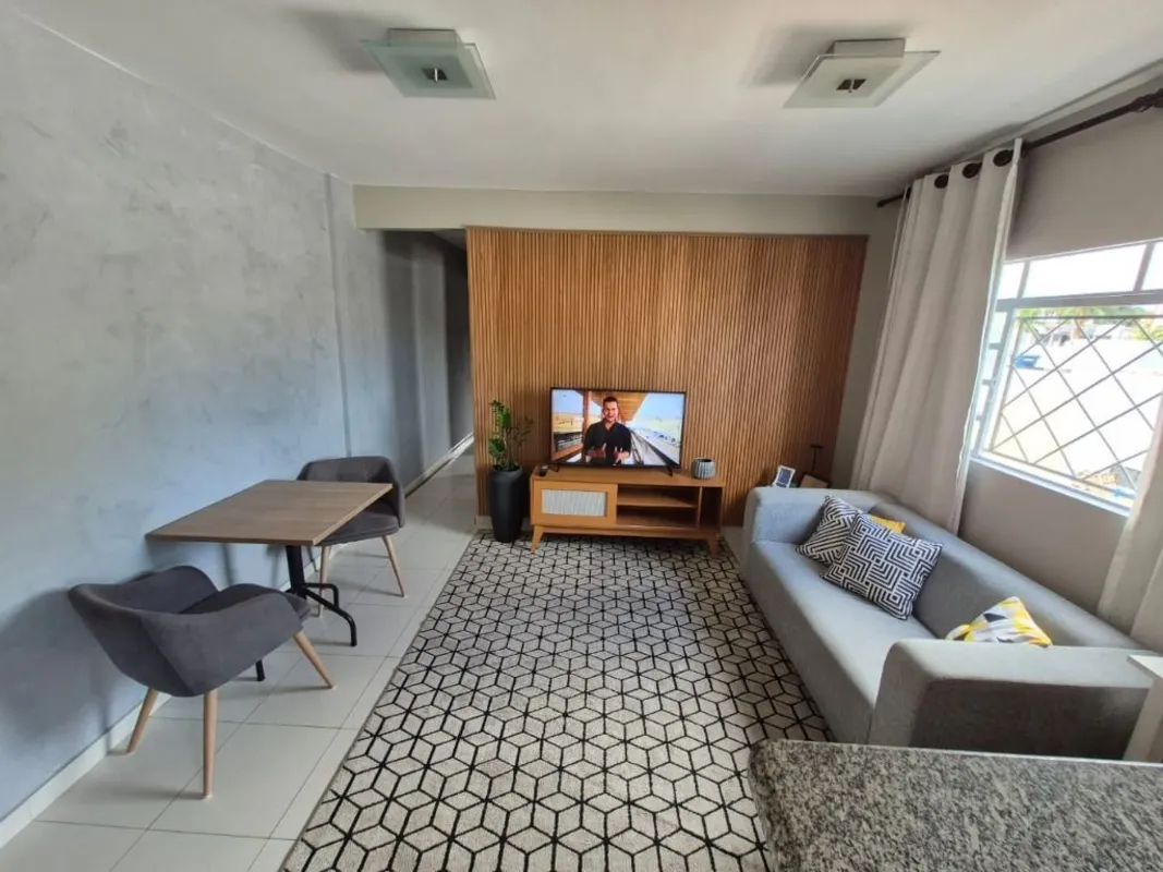 apartamento mobiliado 63m 2 quartos 1 banheiro 1 vaga garagem, 3 andar, localiza...