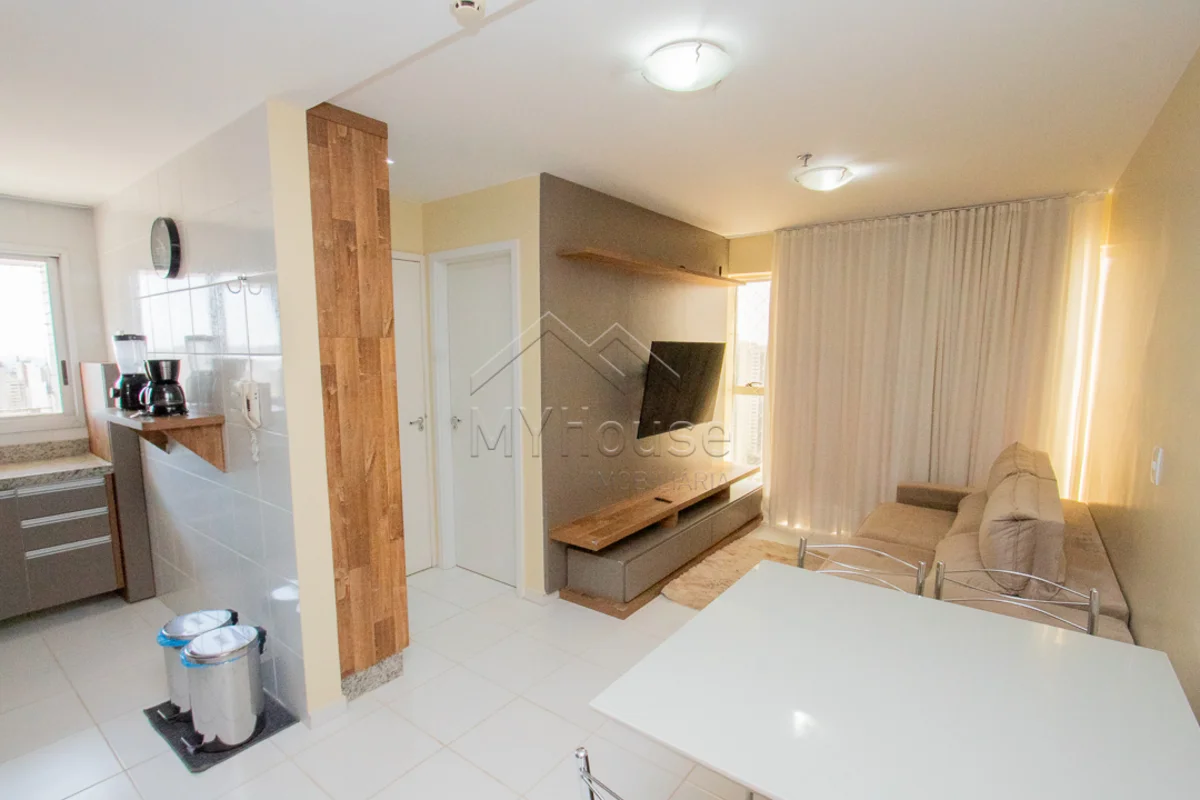 Smart Service Residence - reformado - 1 quarto - MobiliadoLocalização super priv...