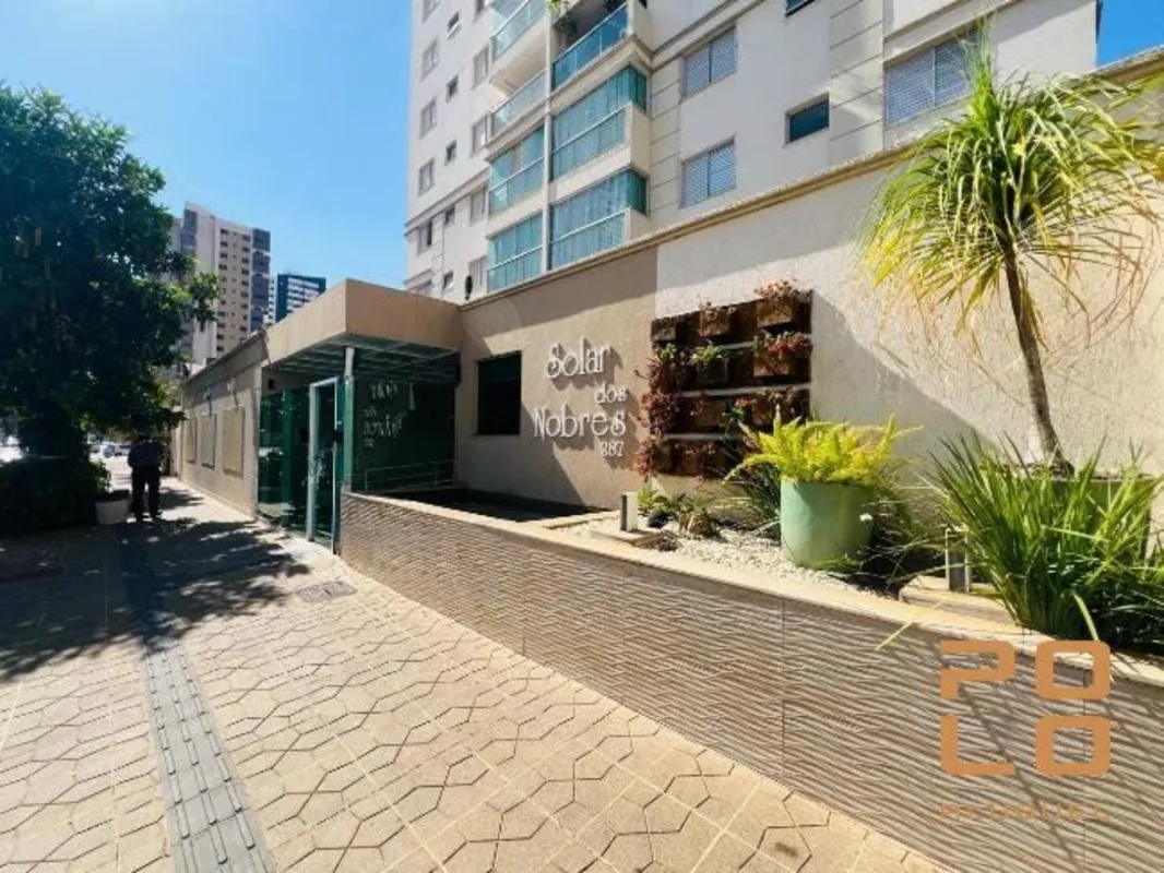 Apartamento mobiliado para alugar no Edifício Solar dos Nobres, no Setor Bueno, ...