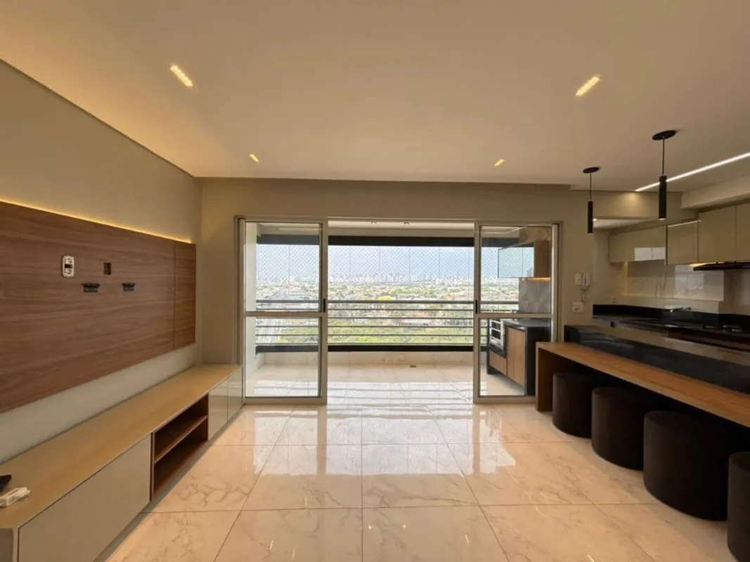 Apartamento à venda no Residencial Ecovillággio Castelo Branco, 80m², andar alto...