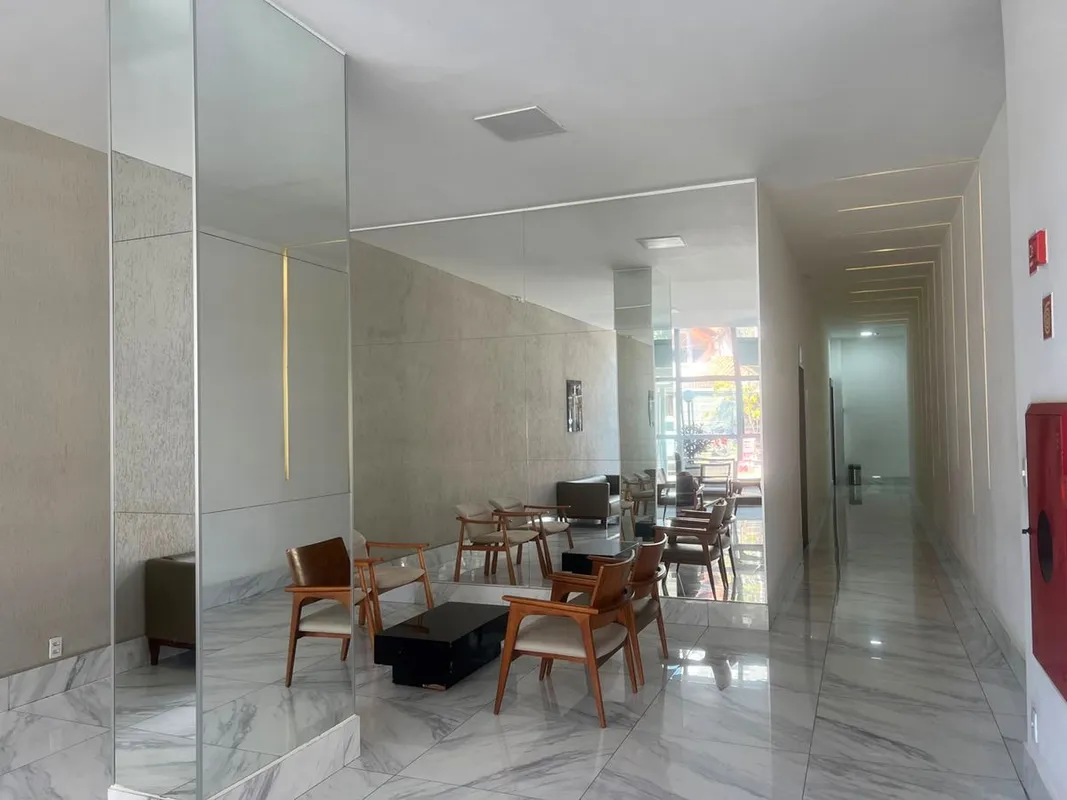 apartamento de um quarto, sala, sacada na sala, cozinha, banheiro, tem mobília 2...