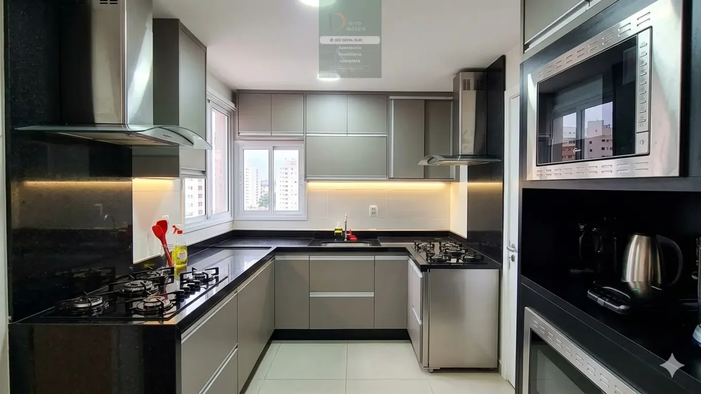 Península Lazer 103m² 3Q Reformado | Varanda Gourmet | Porteira Fechada | 3 Vaga...
