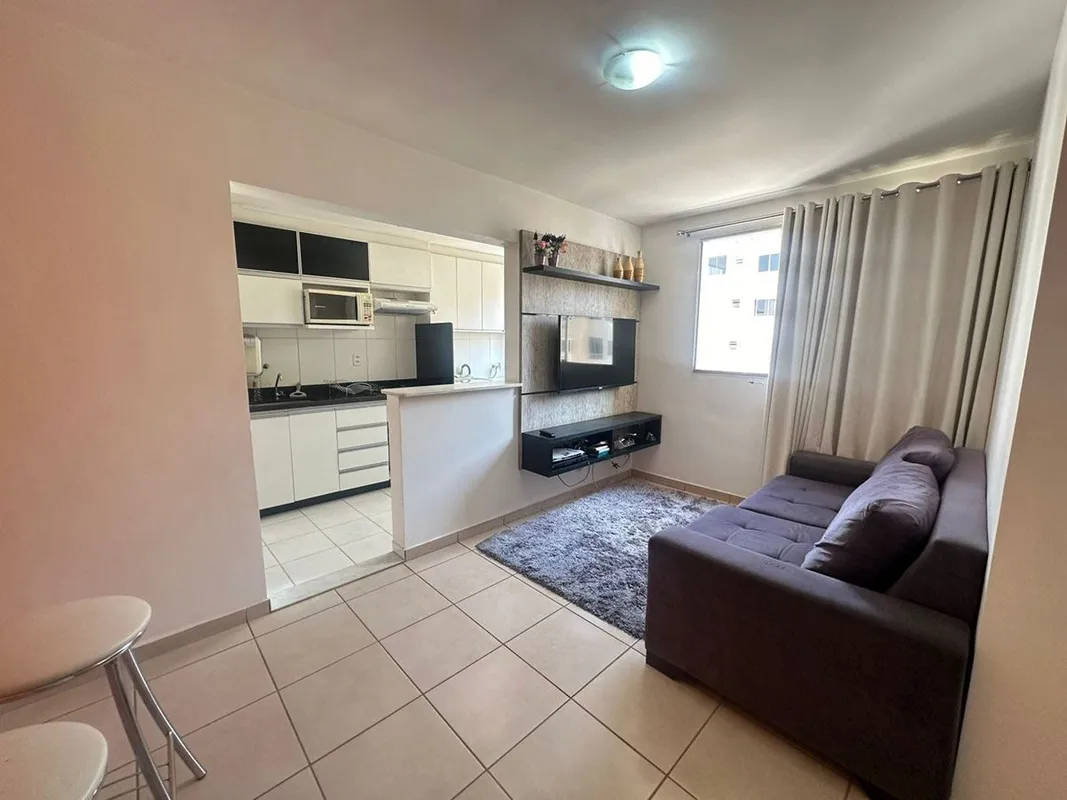 Apartamento mobiliado para locação no Setor dos Afonsos, em Aparecida de Goiânia...