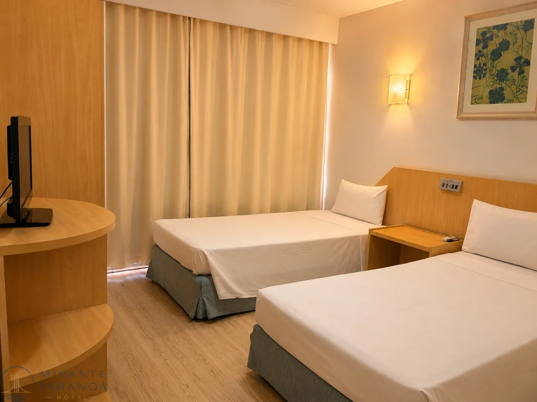 Descubra um apartamento mobiliado na vibrante SHN Quadra 5 Bloco A, ASA NORTE, B...
