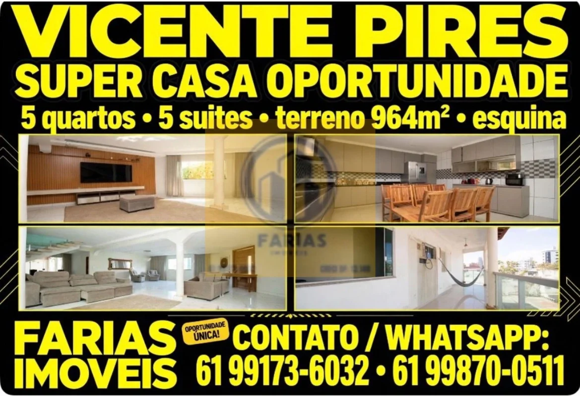 FARIAS IMÓVEIS VENDE ESTÉ IMÓVEL ACEITA IMÓVEL COMO PERMUTA NA QNL E QNL - TAGUA...