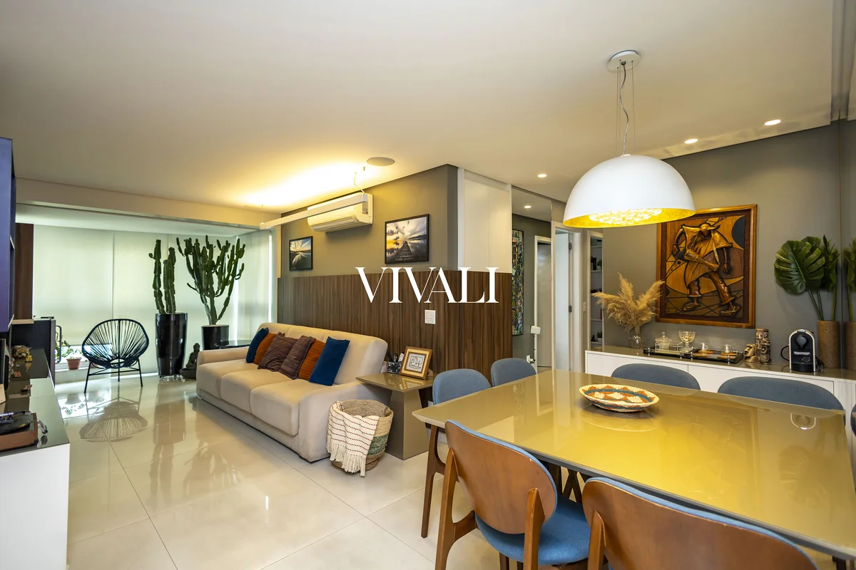 *** EXCLUSIVIDADE VIVALI ***APARTAMENTO LINDÍSSIMO, REFORMADO E MOBILIADO!LIVING...