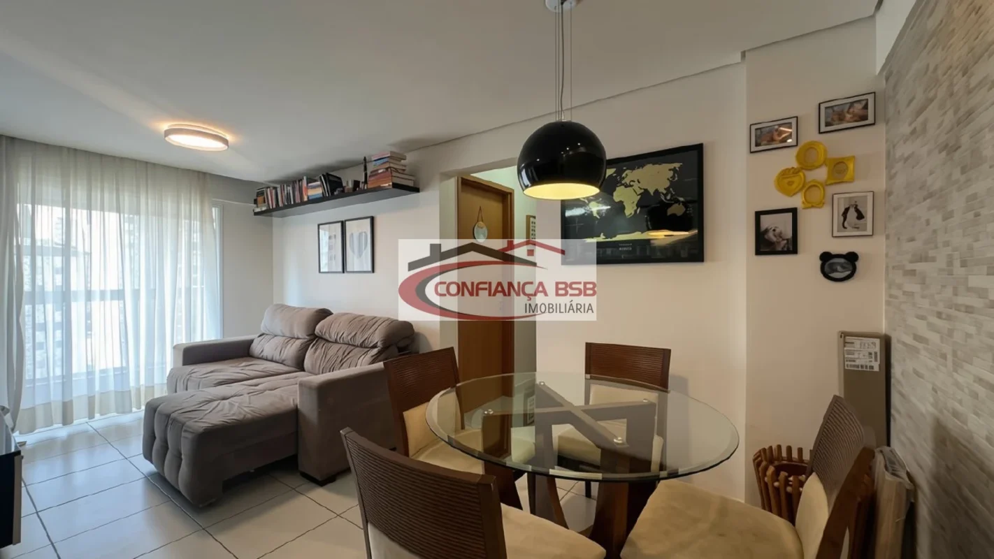 EXCELENTE APARTAMENTO MOBILIADO PARA LOCAÇÃO EM ÁGUAS CLARASLocalizado no Reside...