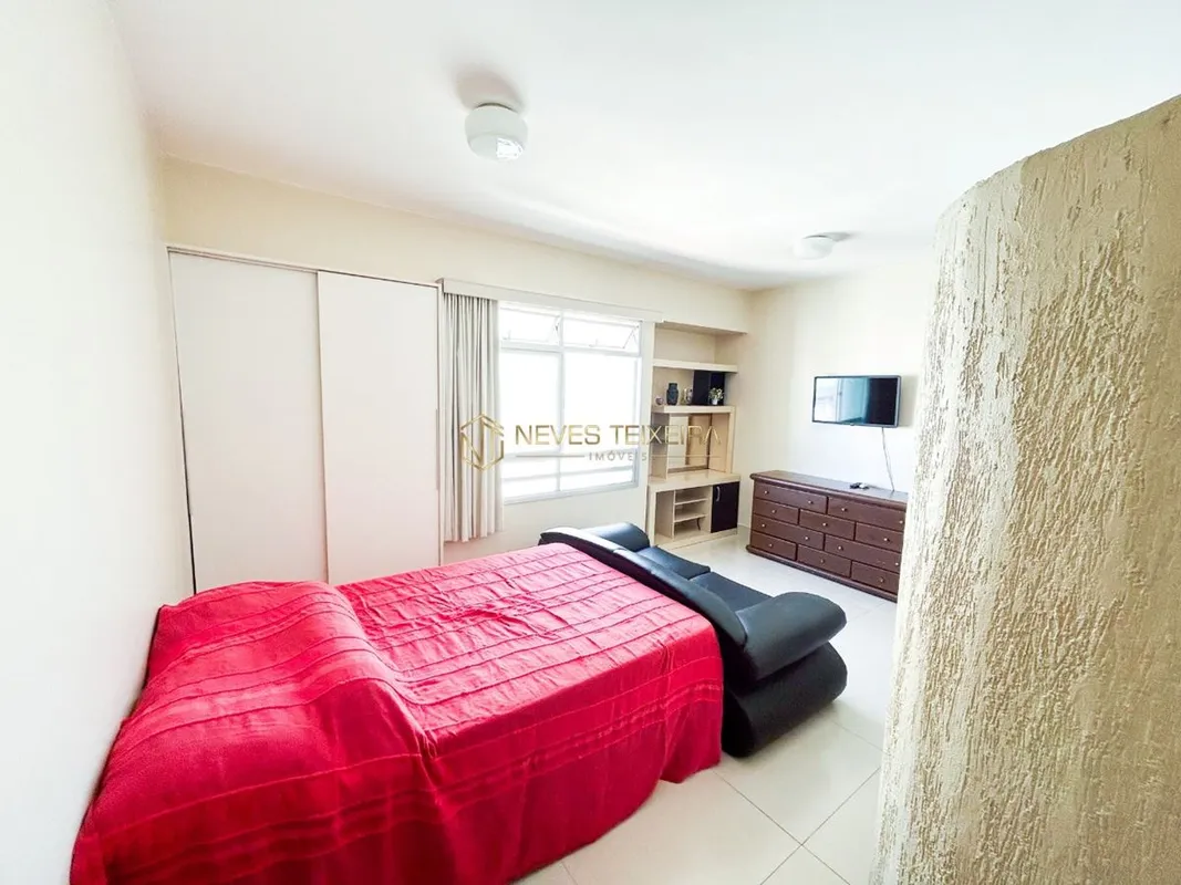 NEVES TEIXEIRA IMÓVEIS ALUGA: Excelente apartamento, mobiliado, com 26m² de área...