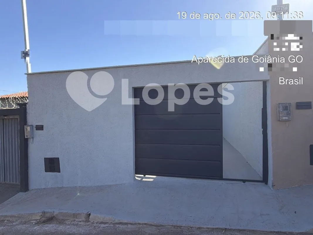 Casa Nova de 2 Quartos com Suíte à Venda no Jardim Dom Bosco 2, Aparecida de Goi...