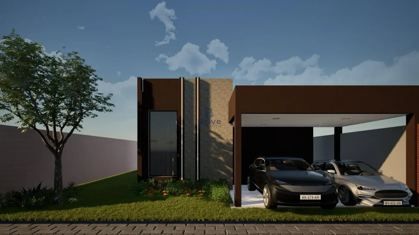 Casa na Ponte Alta Norte, na DF-475, em condomínio fechado, com projeto moderno,...