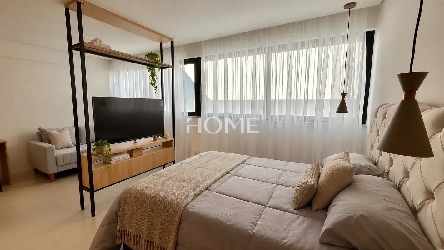 HOME ALUGA COM EXCLUSIVIDADEApartamento em primeira locação, totalmente mobiliad...