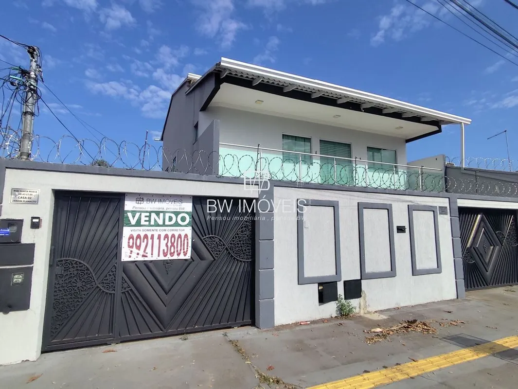 VENDO!! Sobrado 3 suítes + Edícula 2Q, Jd Planalto, 484 m², EQUIPADO, MOBILIADO ...