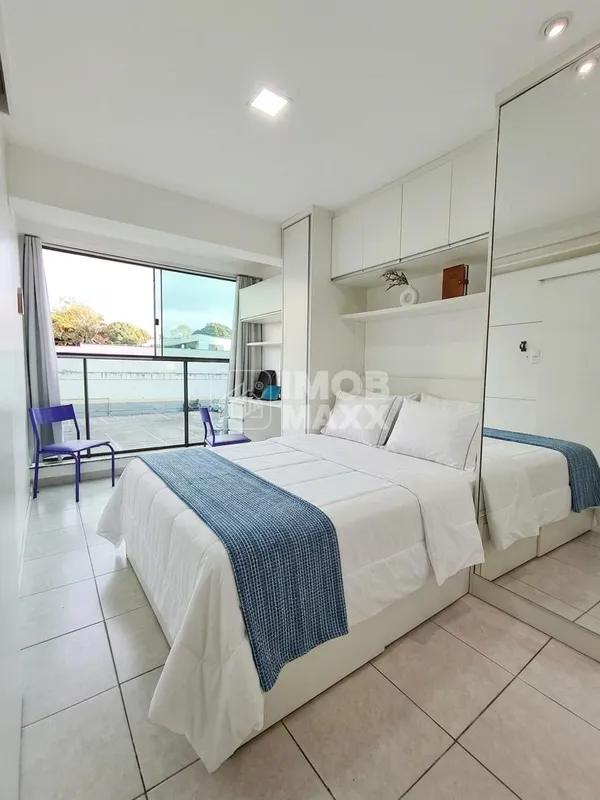 Kitnet / conjugado para locação na Asa Norte, em Brasília, com 32 m² de área úti...