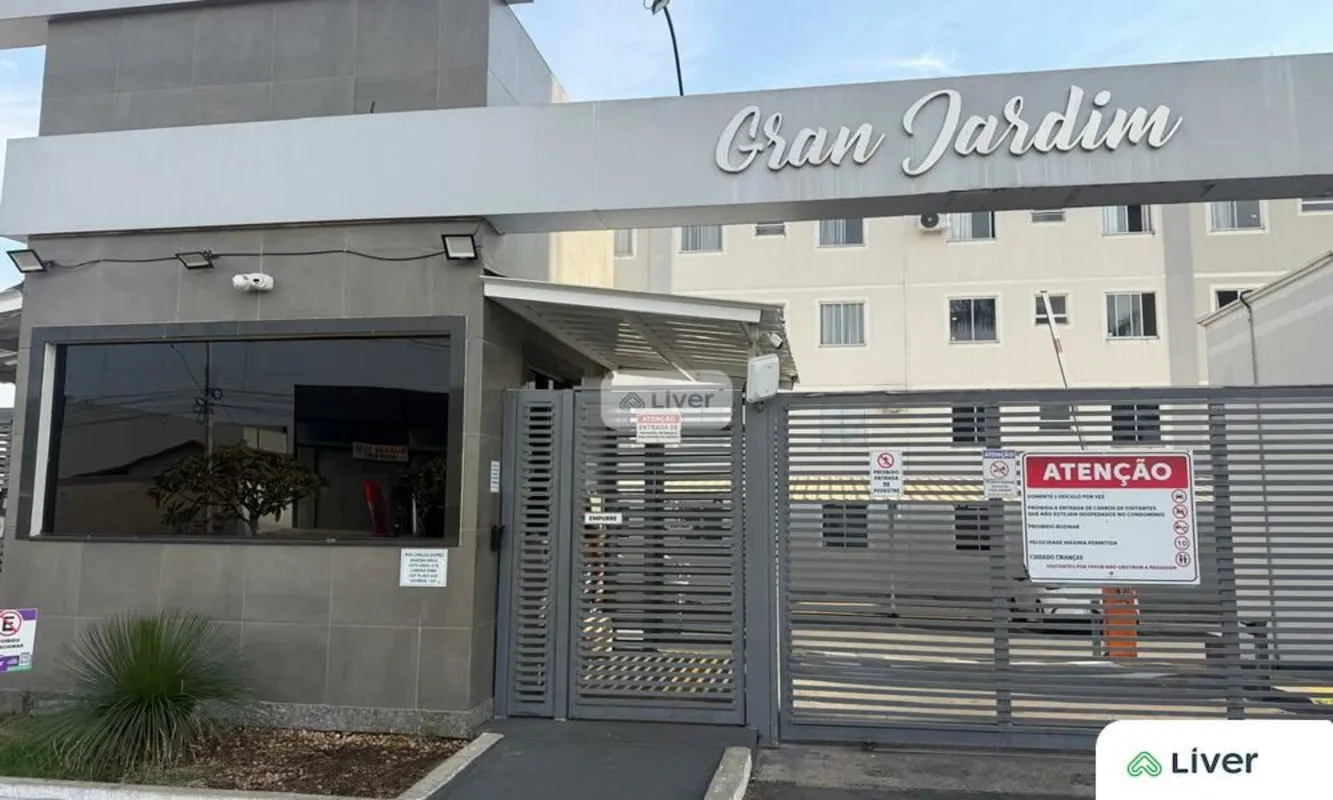 Apartamento 2 Quartos com Lazer | Condomínio Gran Jardim | GoiâniaApartamento de...