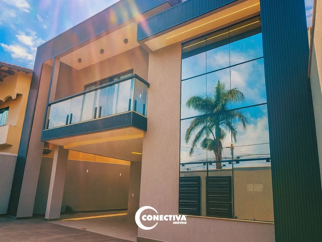  Comentários do corretor: Lindo sobrado novo 4 suítes com área construída de 230...
