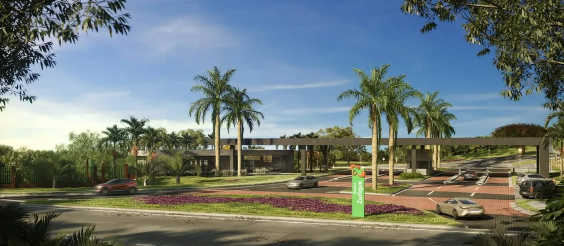 Agio de lote residencial à venda no condominio Jardins Zurique, em Goiânia, com ...